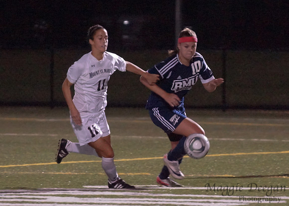 Mount St. Mary's University Robert Morris University Women's Soccer
