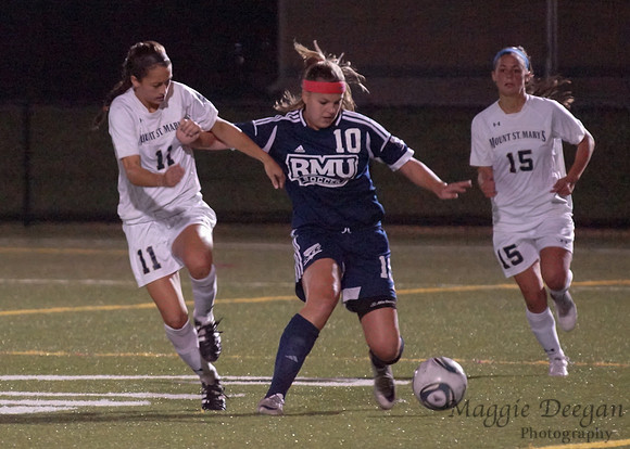 Mount St. Mary's University Robert Morris University Women's Soccer