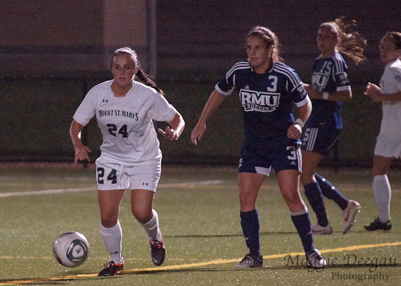 Mount St. Mary's University Robert Morris University Women's Soccer