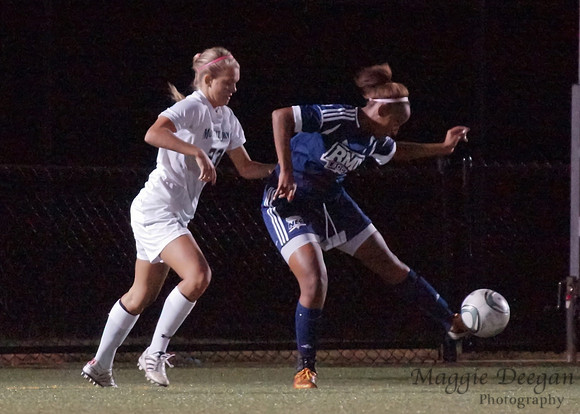Mount St. Mary's University Robert Morris University Women's Soccer